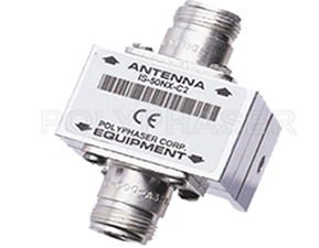 Protector de RF contra descargas atmosfericas